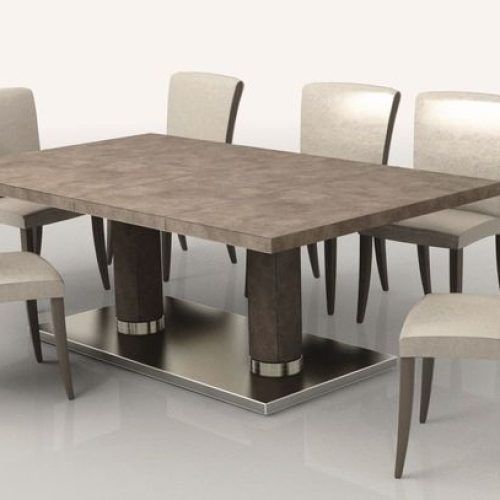 Jaxon Grey 6 Piece Rectangle Extension Dining Sets With Bench & Uph Chairs (Photo 4 of 20)