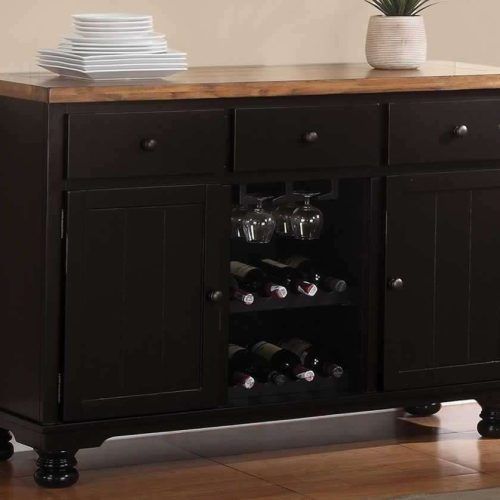 Black Dining Room Sideboards (Photo 9 of 20)