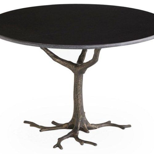 Dellaney 35'' Iron Dining Tables (Photo 14 of 20)
