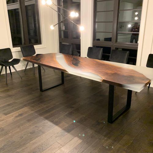 Black And Walnut Dining Tables (Photo 19 of 20)