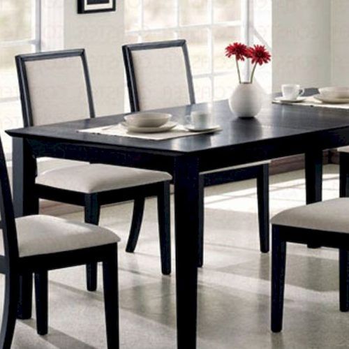 White And Black Dining Tables (Photo 11 of 20)