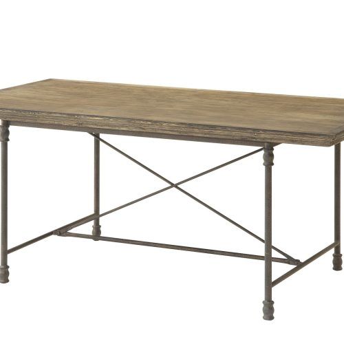 Dellaney 35'' Iron Dining Tables (Photo 3 of 20)