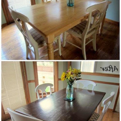 Dark Brown Wood Dining Tables (Photo 12 of 20)