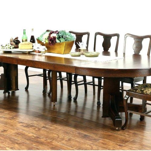 Craftsman Round Dining Tables (Photo 18 of 20)