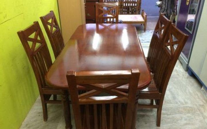 20 Collection of Dining Table Sets with 6 Chairs