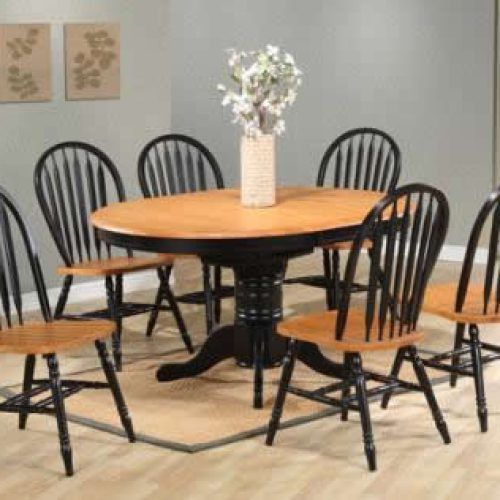 Pedestal Dining Tables And Chairs (Photo 4 of 20)