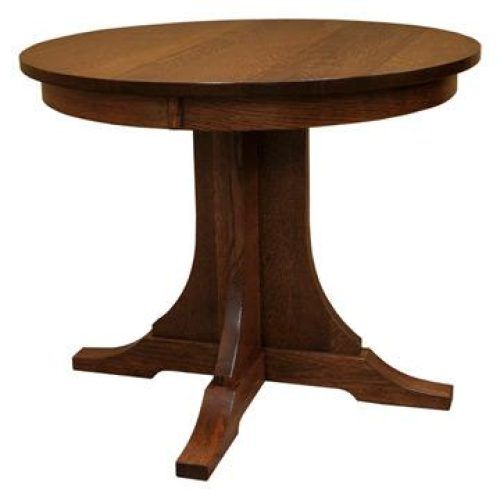 Craftsman Round Dining Tables (Photo 16 of 20)