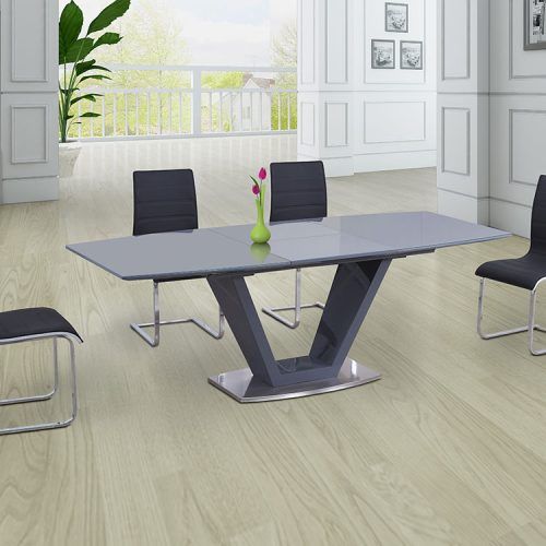 Grey Glass Dining Tables (Photo 11 of 20)