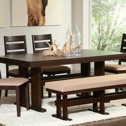 Dining Tables Bench Seat With Back (Photo 1 of 20)