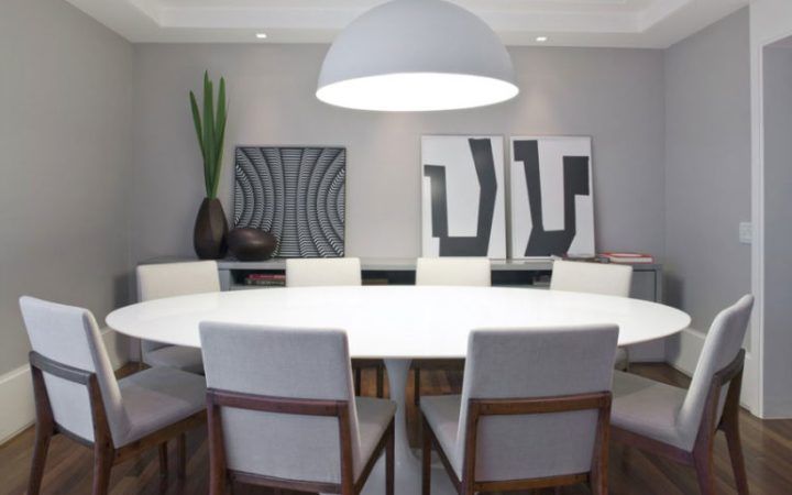 20 The Best Large White Round Dining Tables