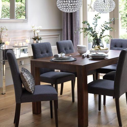 Dining Tables With Grey Chairs (Photo 6 of 20)