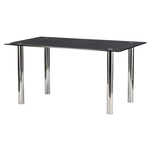 Black Glass Dining Tables (Photo 7 of 20)