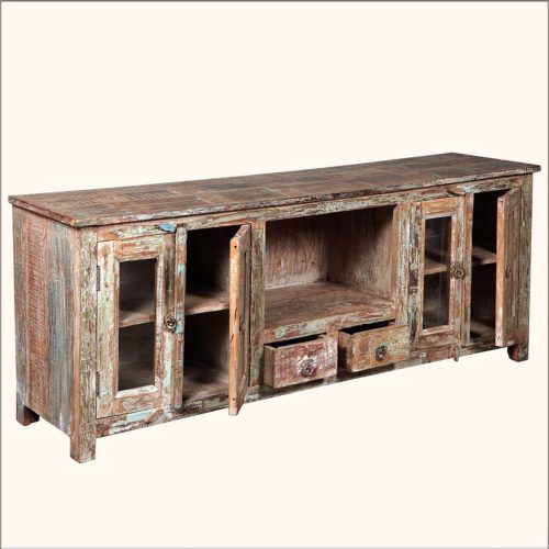 Rustic Tv Cabinets (Photo 11 of 20)