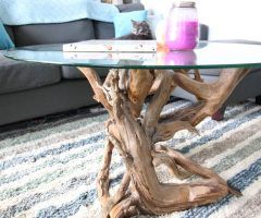 20 Photos Gray Driftwood and Metal Coffee Tables