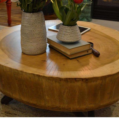 Tree Trunk Coffee Table (Photo 4 of 20)