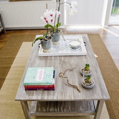 Gray Driftwood And Metal Coffee Tables (Photo 7 of 20)