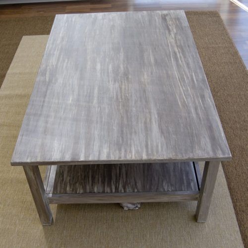 Gray Driftwood And Metal Coffee Tables (Photo 6 of 20)