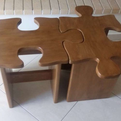 Puzzle Coffee Tables (Photo 1 of 20)
