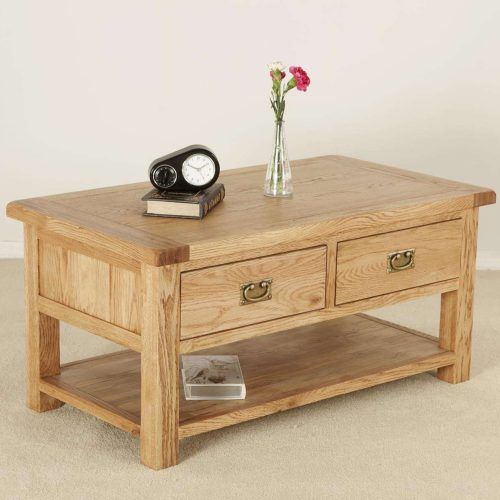 Light Oak Coffee Tables With Drawers (Photo 19 of 20)