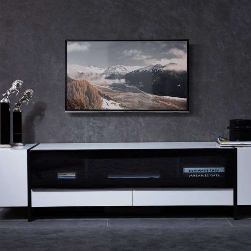 Modern White Tv Stands (Photo 13 of 15)