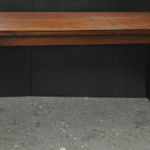 Hand-Finished Walnut Console Tables (Photo 20 of 20)
