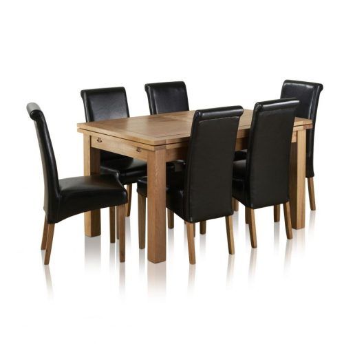 Oak Extending Dining Tables And 6 Chairs (Photo 9 of 20)