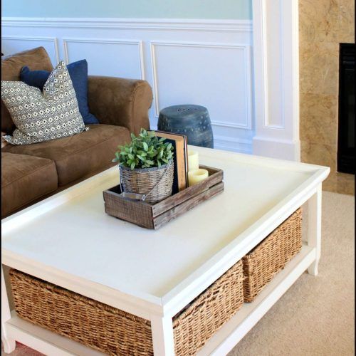 Coffee Tables With Baskets Underneath (Photo 1 of 20)