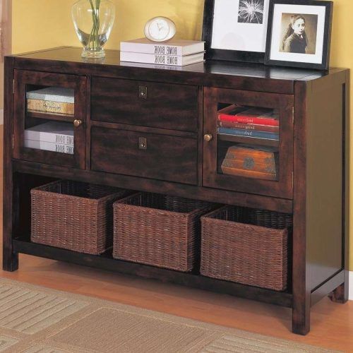 Tv Stands With Storage Baskets (Photo 8 of 15)