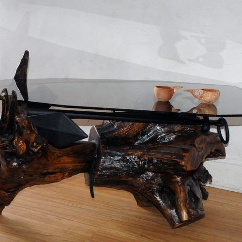 Gray Driftwood And Metal Coffee Tables (Photo 10 of 20)