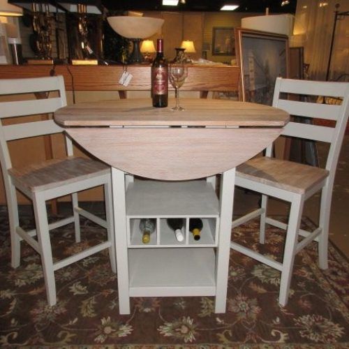 Gray Drop Leaf Tables (Photo 11 of 20)