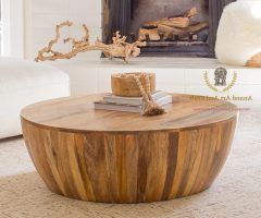 2024 Latest Drum Shaped Coffee Tables