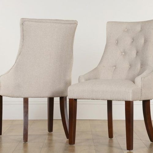 Button Back Dining Chairs (Photo 1 of 20)