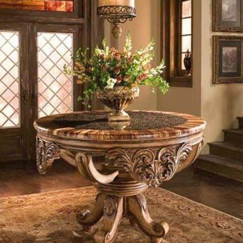Barnside Round Console Tables (Photo 5 of 20)