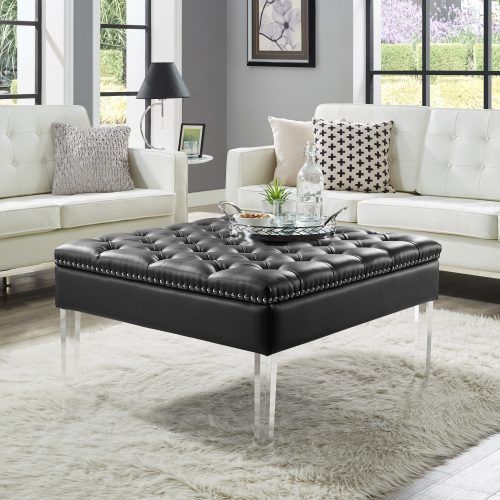 Button Tufted Coffee Tables (Photo 7 of 20)