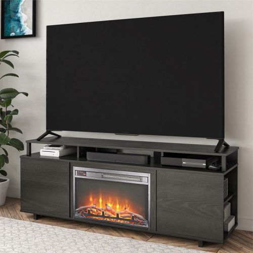 Rickard Tv Stands For Tvs Up To 65" With Fireplace Included (Photo 15 of 20)