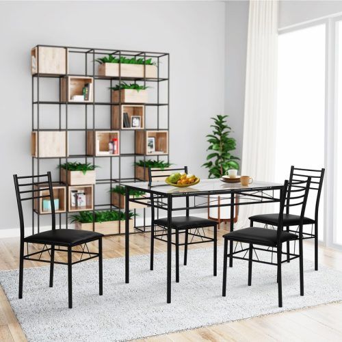 Liles 5 Piece Breakfast Nook Dining Sets (Photo 12 of 20)