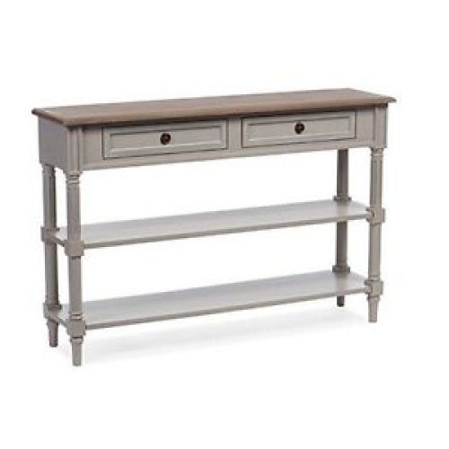 Oceanside White-Washed Console Tables (Photo 10 of 20)