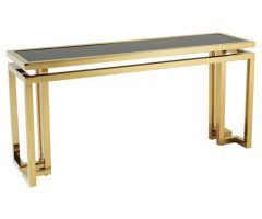The Best Silver Leaf Rectangle Console Tables