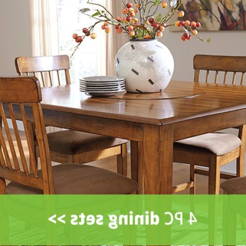 Craftsman 5 Piece Round Dining Sets With Uph Side Chairs (Photo 17 of 20)