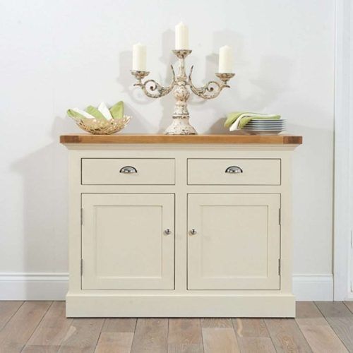 Cream And Oak Sideboards (Photo 2 of 20)