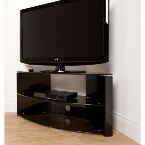 Glass Corner Tv Stands For Flat Screen Tvs (Photo 1 of 15)