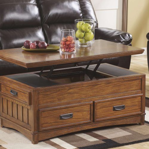 Oak Coffee Tables With Storage (Photo 17 of 20)