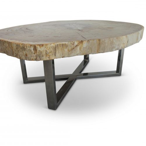Light Natural Drum Coffee Tables (Photo 1 of 20)