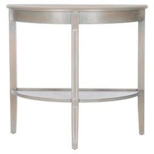 Smoke Gray Wood Console Tables (Photo 8 of 20)