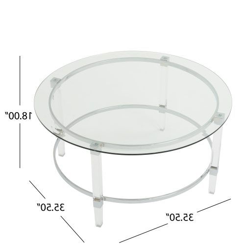 Elowen Round Glass Coffee Tables (Photo 2 of 20)