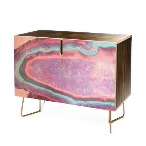 Pale Pink Agate Wood Credenzas (Photo 8 of 20)