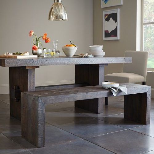 Natural Wood & Recycled Elm 87 Inch Dining Tables (Photo 7 of 20)