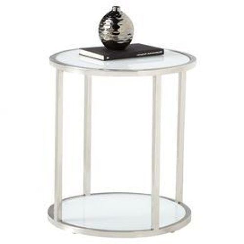 Glass And Stainless Steel Console Tables (Photo 18 of 20)