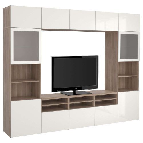 Corner Tv Cabinets With Glass Doors (Photo 20 of 20)