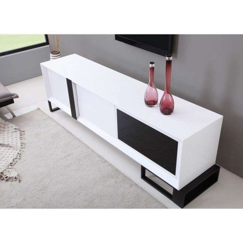 High Gloss White Tv Stands (Photo 3 of 15)